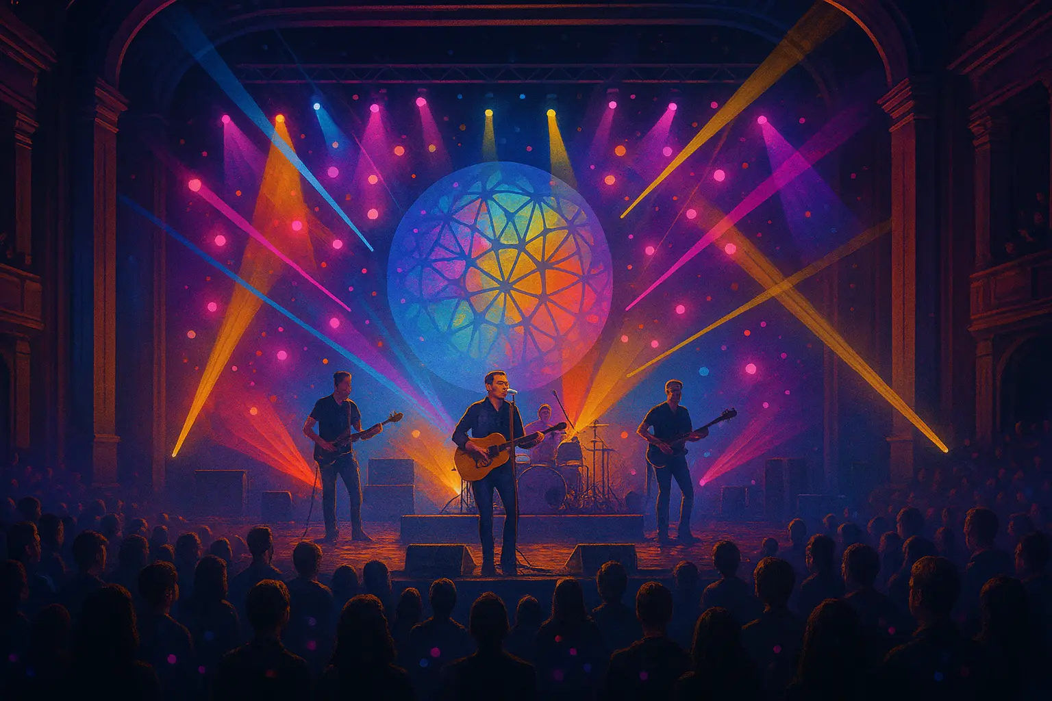 LivePlay Coldplay Experience: una serata di luce e musica al Teatro Massimo di Cagliari