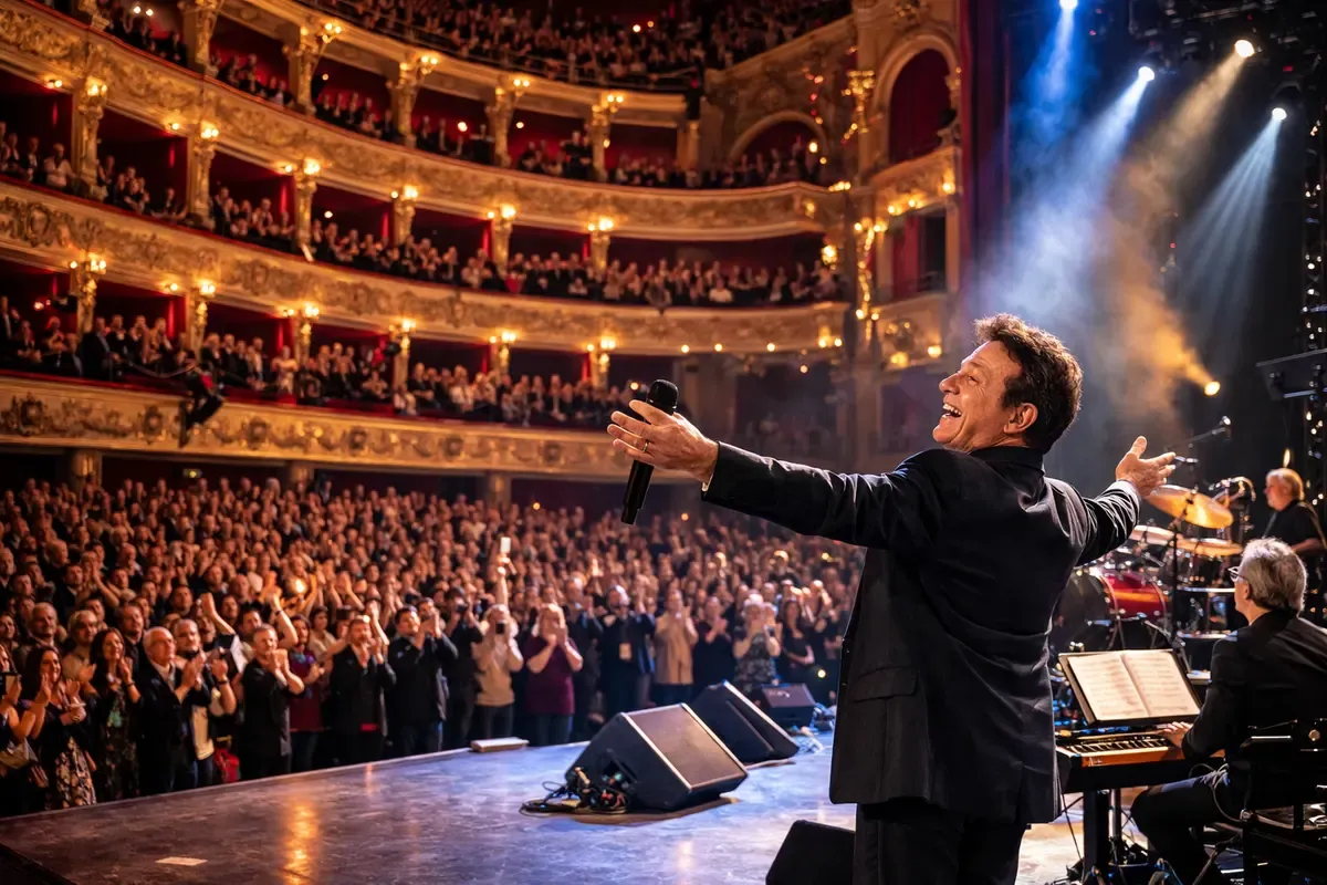Massimo Ranieri in concerto a Cagliari al Teatro Massimo.