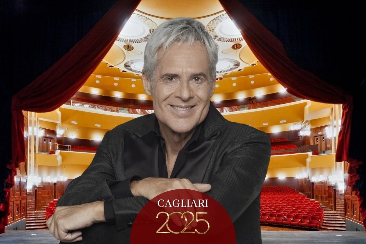 Claudio Baglioni a Cagliari: tre serate al Teatro Lirico