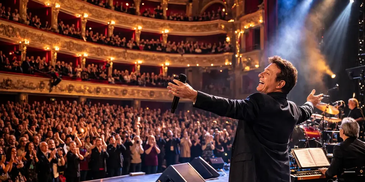 Massimo Ranieri in concerto a Cagliari al Teatro Massimo.